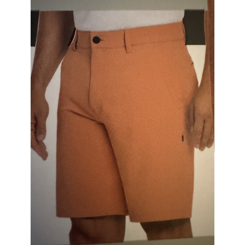 NWT Hurley Trek Hybrid Shorts Mens 30 Orange Water Repellent 4-Way Stretch 20"
